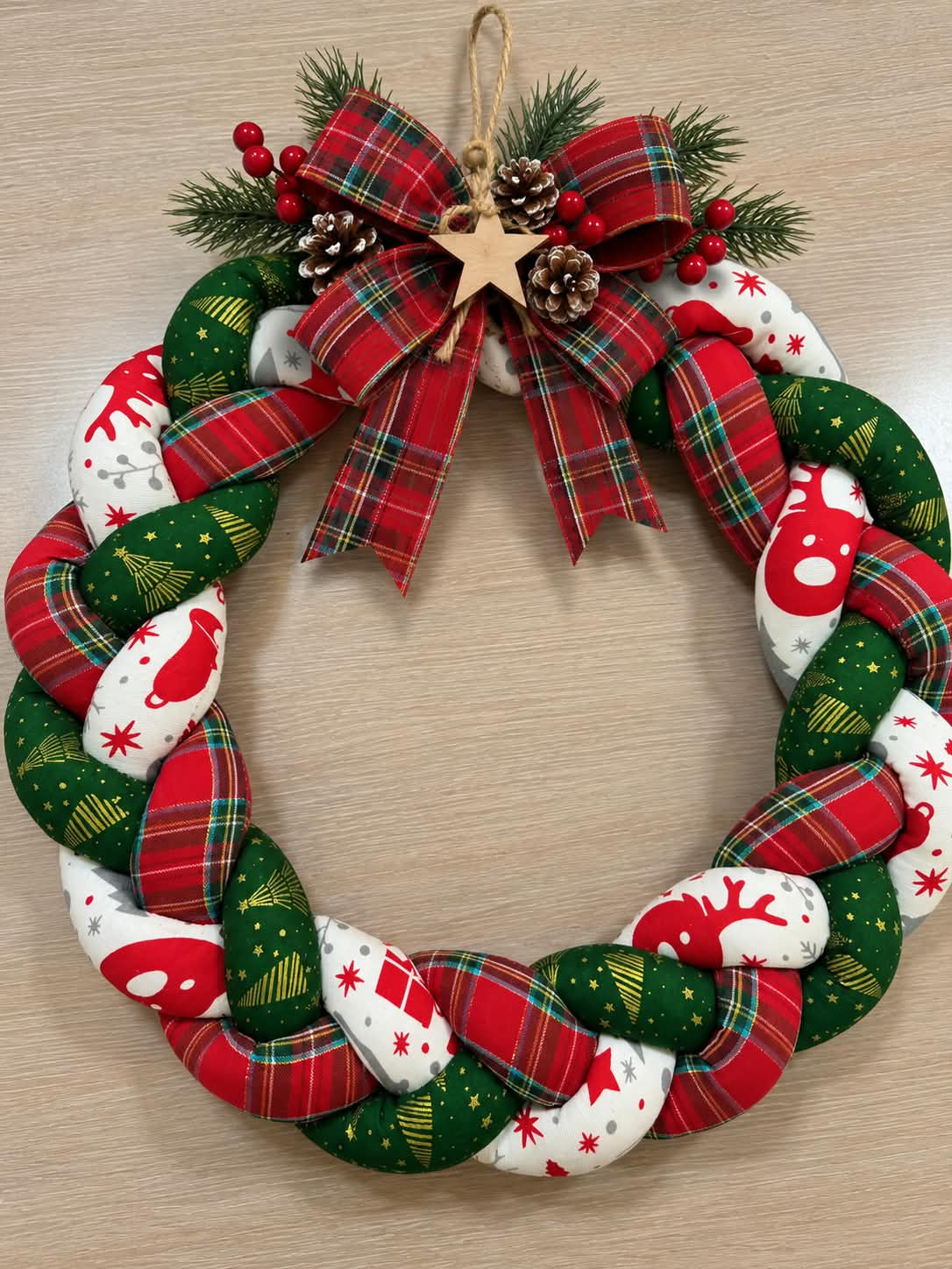 Taller Corona de Navidad